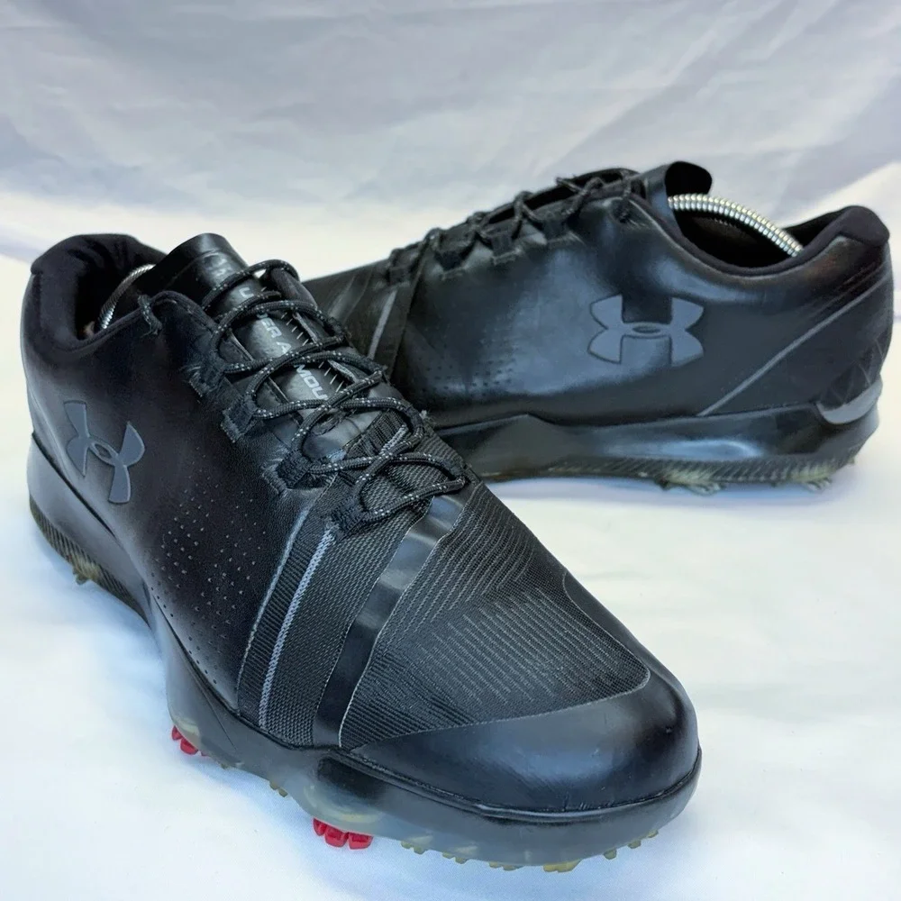 Under Armour UA Spieth One Golf Shoes Mens Sz 11.5 Black 3021204